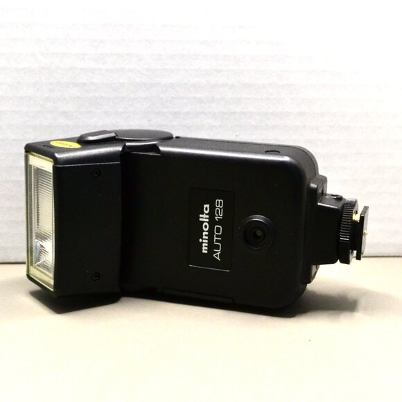 Minolta Auto 128 Flash Designed X Series Cameras Works 35mm SLR Photography - Picture 1 of 5